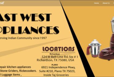 East West Appliances Plano – 6921 Independence Pkwy, Suite #210, PLANO, TX, 75023